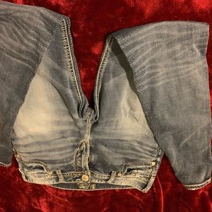 Women silver jeans size 30/31